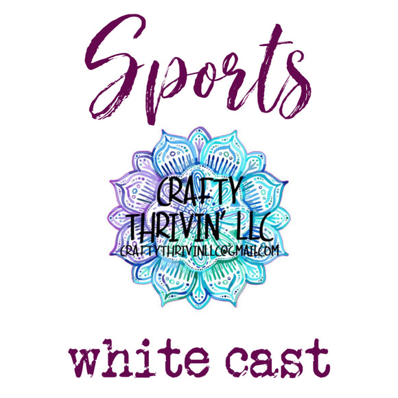 Sports White Cast