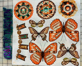 Fall Collage AB Clear Cast Sheet - 1342