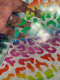 Neon Animal 30oz Tumbler Wrap AB Clear Cast