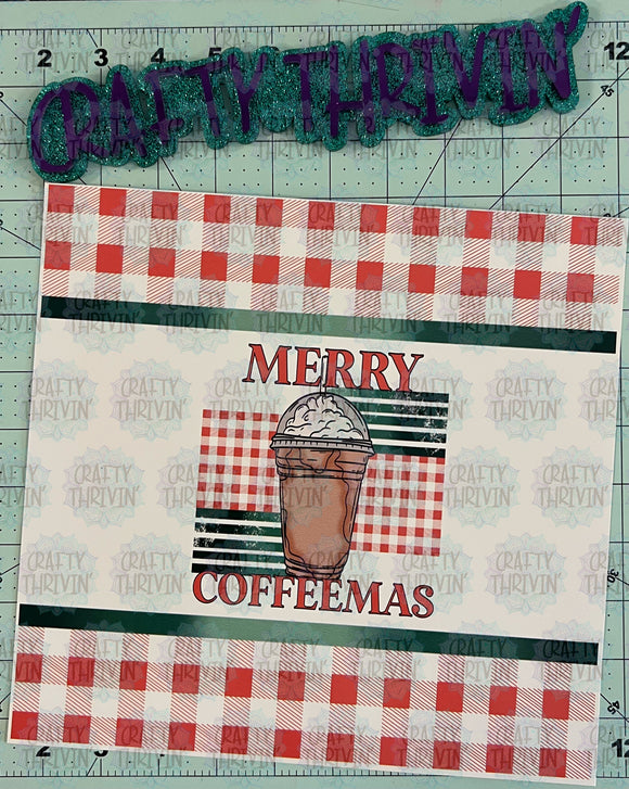Merry Coffeemas 30oz Wrap -