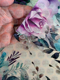 Blue Purple Floral (Makerville) AB Clear Cast Set - 1267