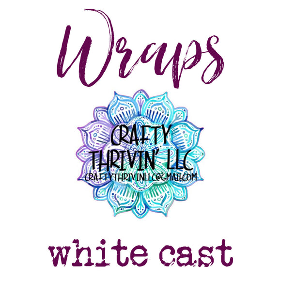White Cast Wraps
