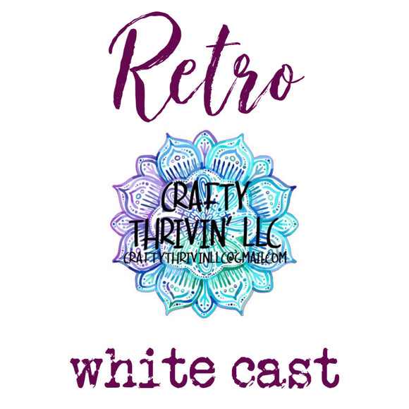 Retro White Cast