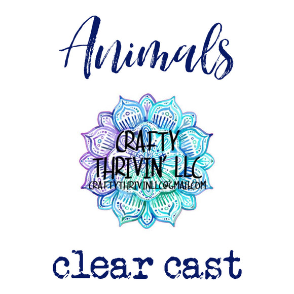 Animals Clear Cast