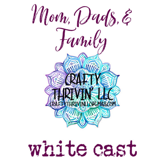 Family White Cast