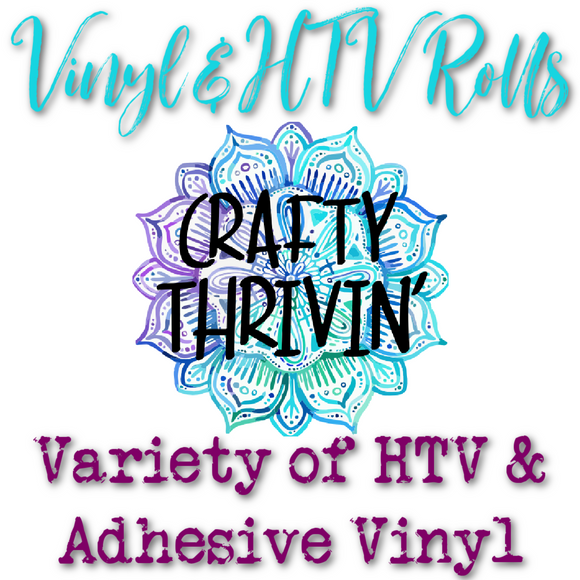 Vinyl & HTV Rolls