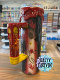 True Crime Tumbler with Snowglobe Handle