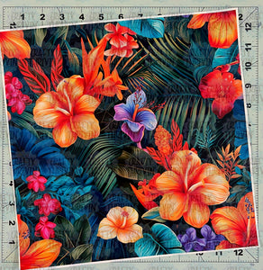 Tropical Floral Light Color - 1180