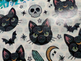 Black Cats & Crystals Glitter Libby Wrap