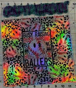 Busy Raising Ballers 30oz Wrap - 1233