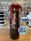 True Crime Tumbler with Snowglobe Handle