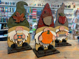 Fall Gnome Wood Kit