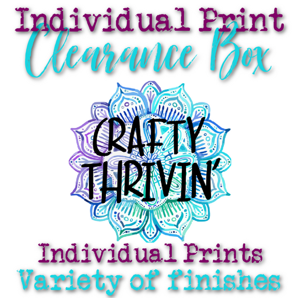 Individual Print Clearance Box (20 prints)