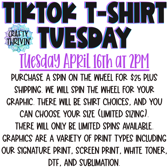 TikTok T-Shirt Tuesday