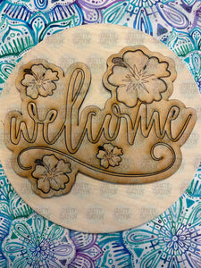 Tropical Welcome Wood Kit