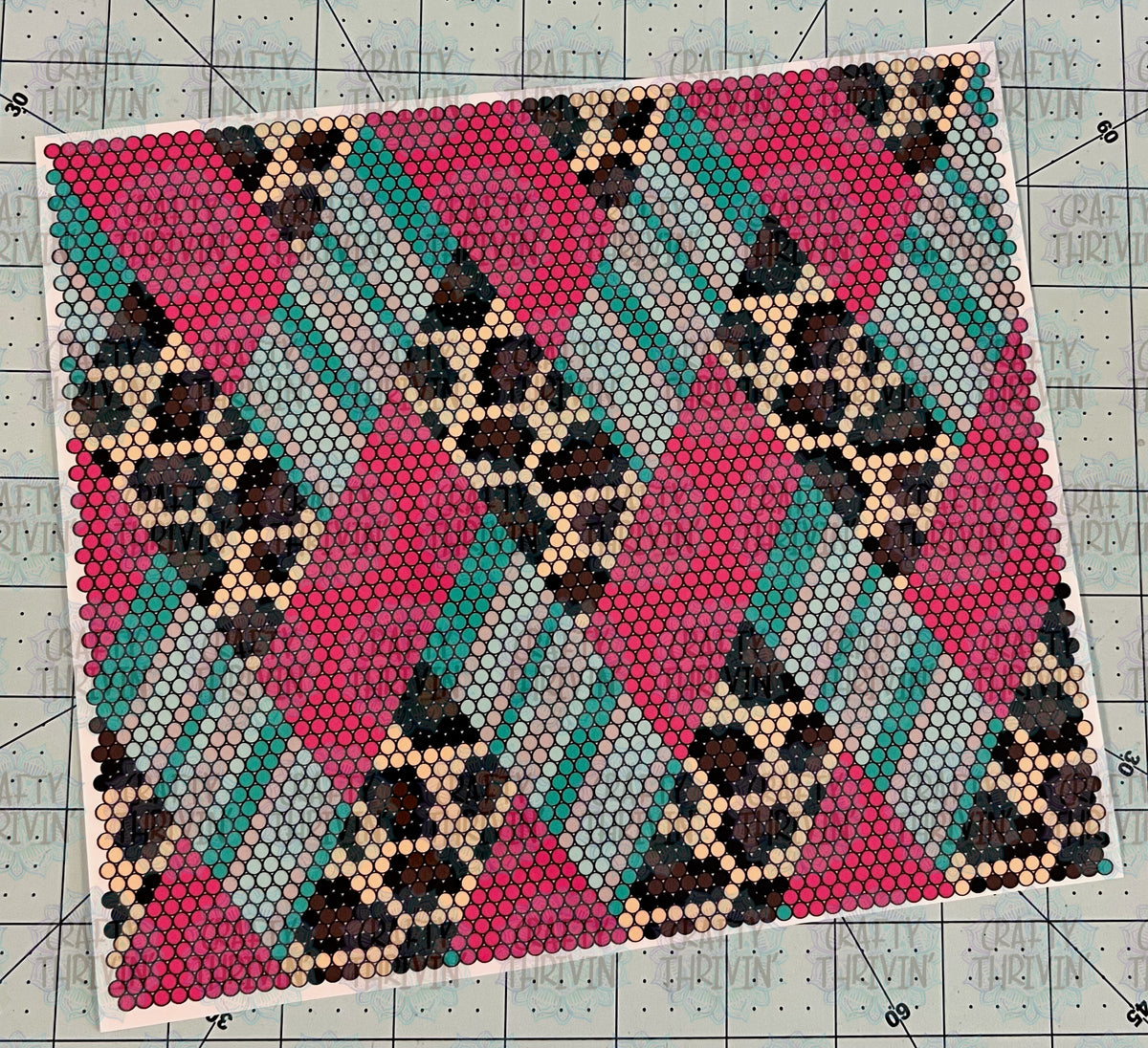 Multi Tangram Bling 20oz Wrap - – Crafty Thrivin’ LLC