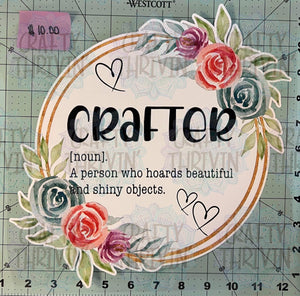 Crafter Definition Signature HTV