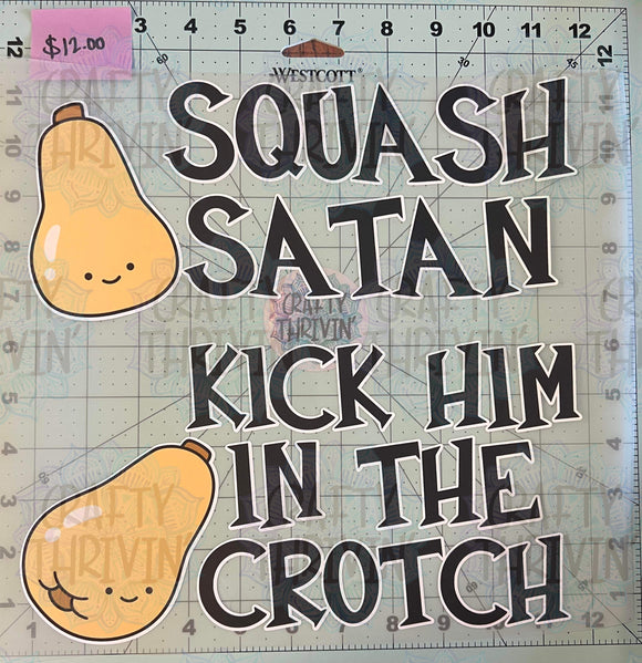 Squash Satan Signature HTV