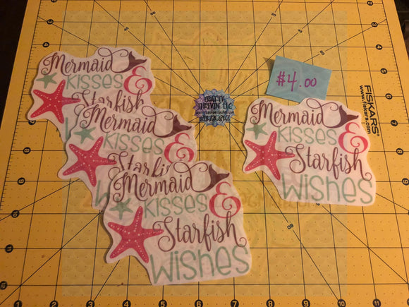 Mermaid Kisses & Starfish Wishes (large)