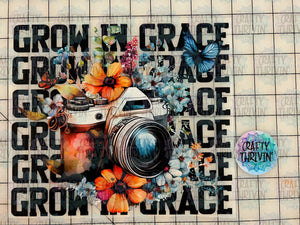 Grow in Grace DTF Large Print
