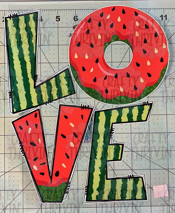 Watermelon Love Signature HTV