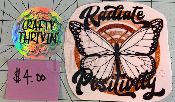 Radiate Positivity Butterfly