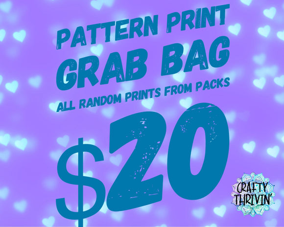 Pattern Print Grab Bag $20