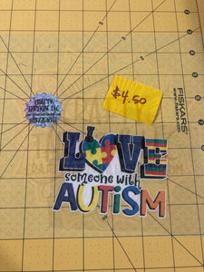 WC - Love Someone With Autism