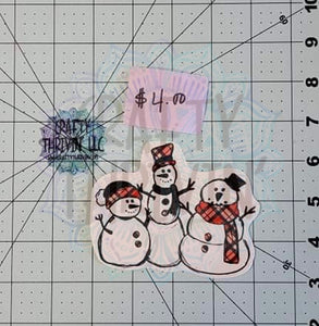 Snowman Plaid 2