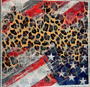 Flag Leopard Grunge - 1020