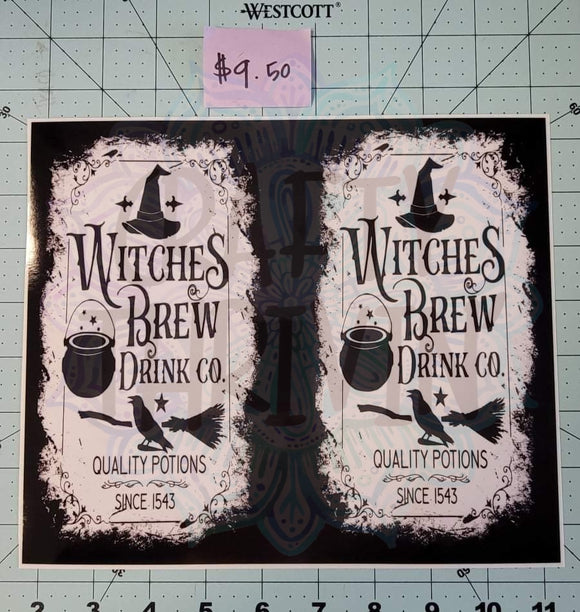 Witches Brew 20oz Tumbler Wrap - 127
