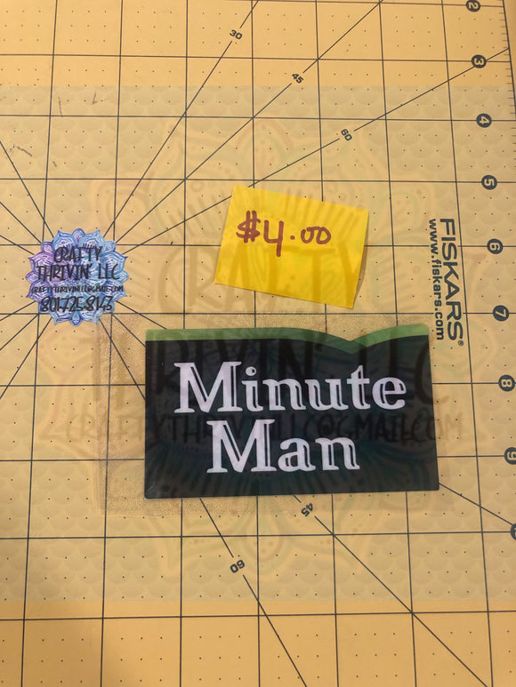 WC - Minute Man