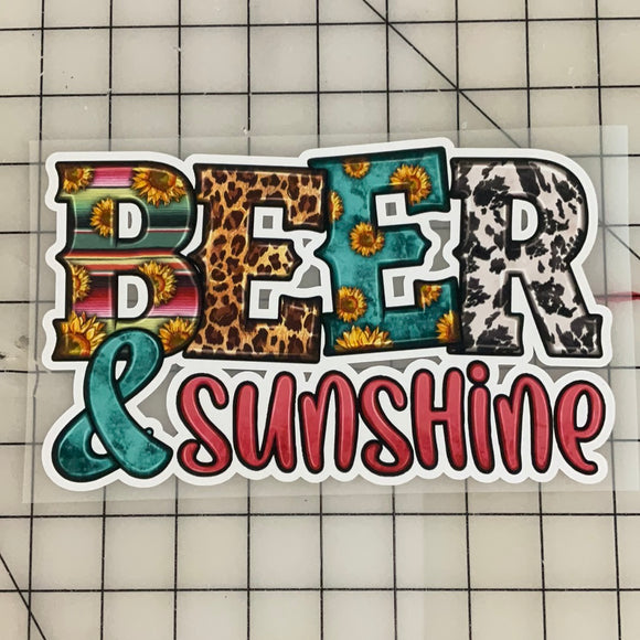 Beer & Sunshine SuperSoft HTV