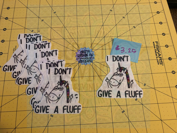 Don’t Give A Fluff Unicorn